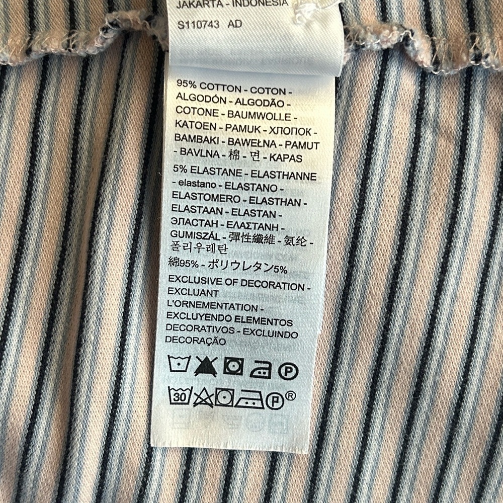 Levi's Pink and Blue  Striped Shirt - Picture 8 of 8
